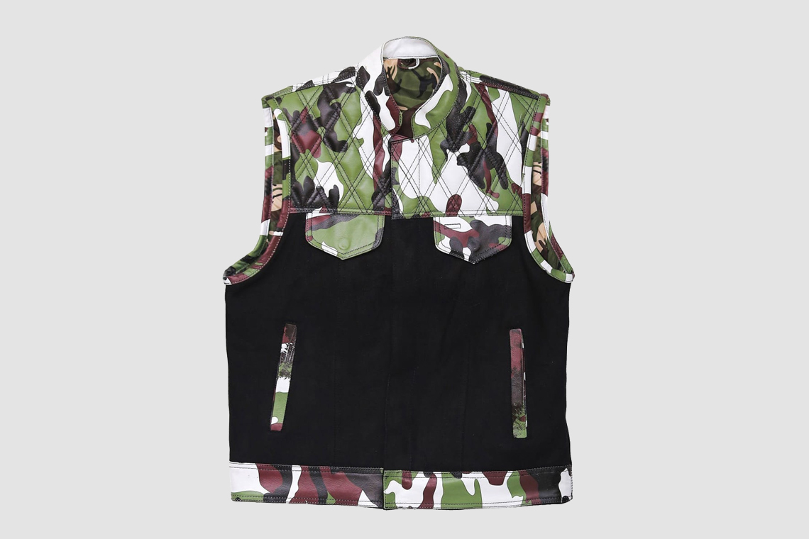 Mens Camo Vest Formal Mens Vest Jacket For Sale