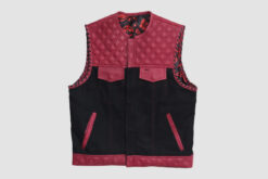 Mens Hunt Club Leather Builder Vest