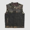 Sons Of Anarchy Camo Leather Vest