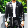 Stylish Black Western Jacket Mens Western Fringe Jacket