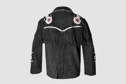 Alternative view of Traditional Western Leather Jacket For Sale