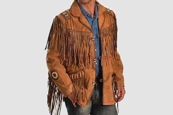 Alternative view of Western Fringe Leather Jackets For Sale