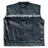 Stinger Biker Leather Vest