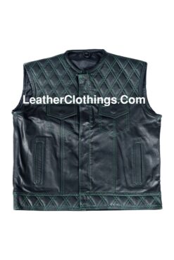 Stinger Biker Leather Vest