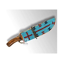 Artisanal Plains-Style Leather Tool Sleeve