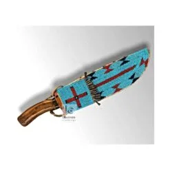 Artisanal Plains-Style Leather Tool Sleeve