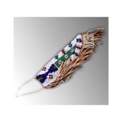Beaded Suede Knife Sheath Native American Indian Knife Cover - KS5