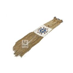 Plains-style Beaded Suede Pouches