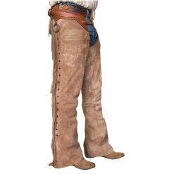 High-Quality Leather Chaps For Cowboys | MSCH5