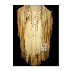 Cowgirl Native Indian Maxi With Fringes - WSM4