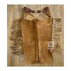 Perfect Brown Leather Chaps - MSCH2