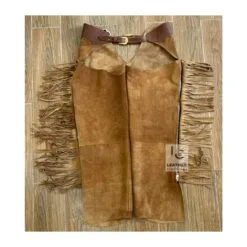 Perfect Brown Leather Chaps - MSCH2