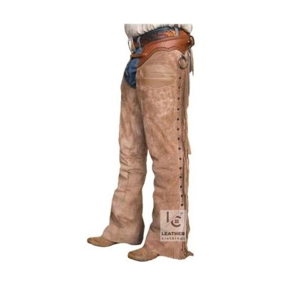 High-Quality Leather Chaps For Cowboys - MSCH5
