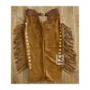 Leather Cowboy Chaps: Durable Leather Protection - MSCH3A