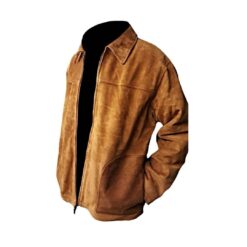 Men's Brown Suede Jacket - Soft, Stylish, and Durable | MSBJ1