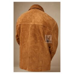 Men's Brown Suede Jacket MSBJ1 BS