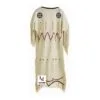 Suede Fringe Maxi Dress for Womens