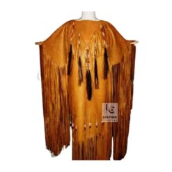 Powwow Western Fringes Suede Maxi - WSM3