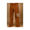 Rusty Brown Native Indian Suede Leather Fringes Pant MSP16