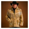 Vintage Men’s Suede Fringed Jacket MSWJ45A
