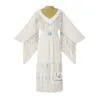 Women White Maxi Dress - WLM2