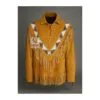 Native American Suede Shirt With Fringes