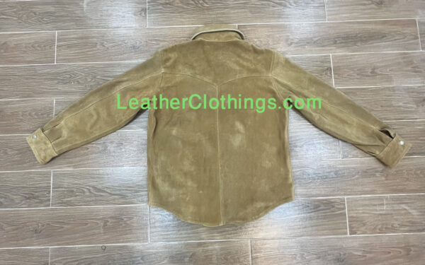 Suede Western Shirt Jacket