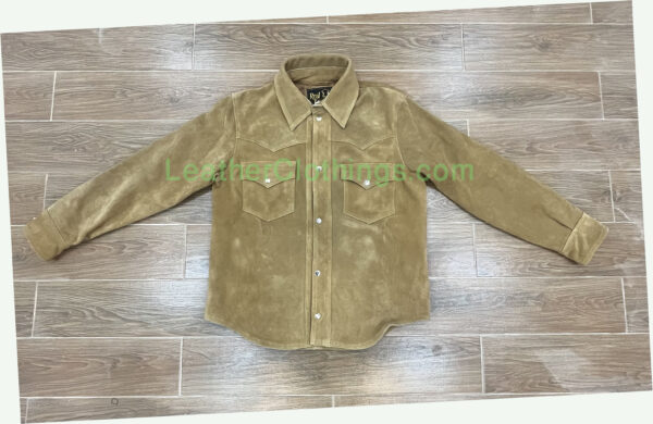Suede Western Shirt Jacket