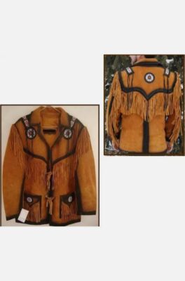Western Fringe Jacket Mens