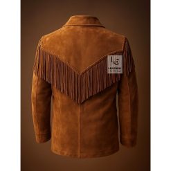 Lowest Priced Native American Suede Fringe Jacket MSSWJ2