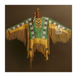 Buckskin Sioux War Shirt - Pow Wow Regalia Shirt
