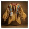 Native American Suede Sioux War Shirt - Lakota Powwow Regalia War Shirt