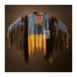 Lakota Suede Sioux War Shirt - Handmade Powwow Regalia