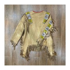 Sioux War Shirt Beaded Suede Native American Indian SWS40 (5)