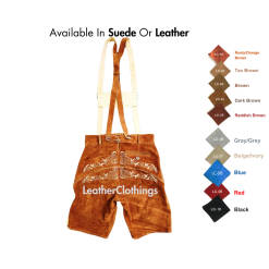 Men Bavarian Lederhosen-lh09-4