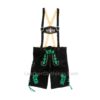 Men's Black Bavarian Lederhosen: Classic Style - Modern Man - LH04