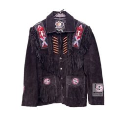 Bold Men Native American Fringes Jacket | MSWJ106A