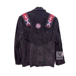 Bold Men Native American Fringes Jacket | MSWJ106A