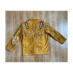 Men Native American Fringes Jacket - MSWJ24