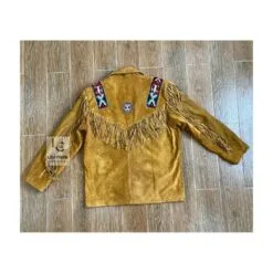 Men Native American Fringes Jacket - MSWJ24
