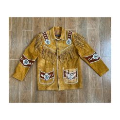 Men Native American Fringes Jacket - MSWJ24