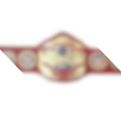 Red Strap United States Heavyweight Wrestling Championship Belt