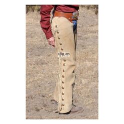 Women’s Cowgirl Brown Suede Rodeo Chaps