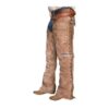 Women's Cowgirl Rodeo Western Suede Fringes Chaps