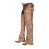 Women's Cowgirl Rodeo Western Suede Fringes Chaps