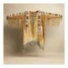 Cowgirl Sioux Western Native American Indian Suede Shirt With Beads Fringes WSWS16
