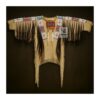 Sioux Western Native American Indian Suede Shirt With Beads Fringes WSWS17
