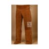 Woman's Rusty Brown Pant With Laces And Fringes WSP16