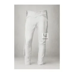 Woman's Western Gray Suede Leather Fringes Pant WSP19D Backside