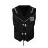 Cowgirl Black Suede Western Vest American Indian Vest